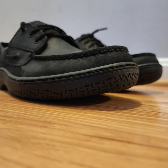 Sperry Men's Black Boat Shoes - Picture 3 of 7